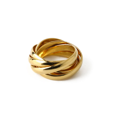 Interlocking Rings - Gold