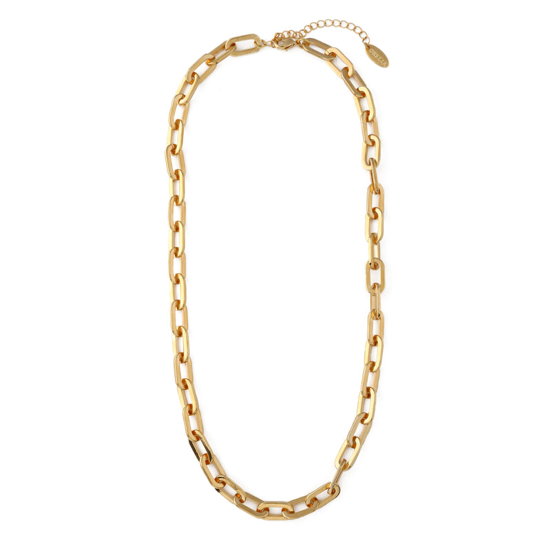 Women's Thick Chain Necklace Gold/Silver Chunky Chain Layered