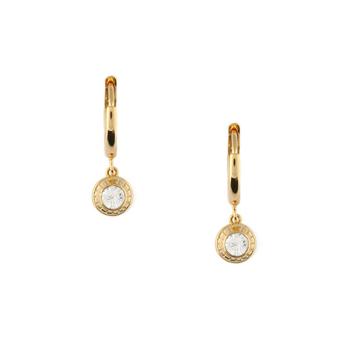 Platinum Diamond Small Hoop Huggy Earrings – Chris Correia