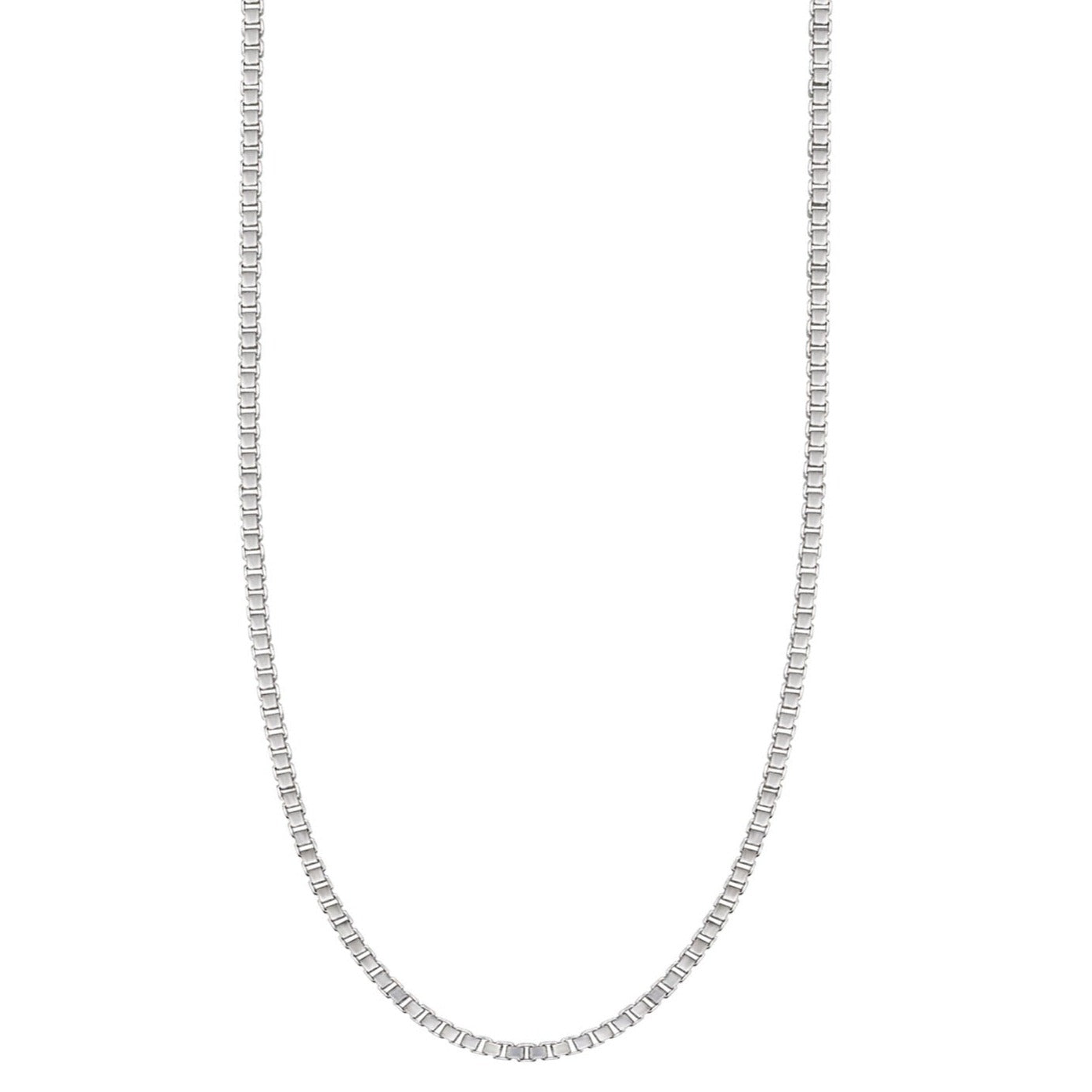 Silver box 2025 chain mens